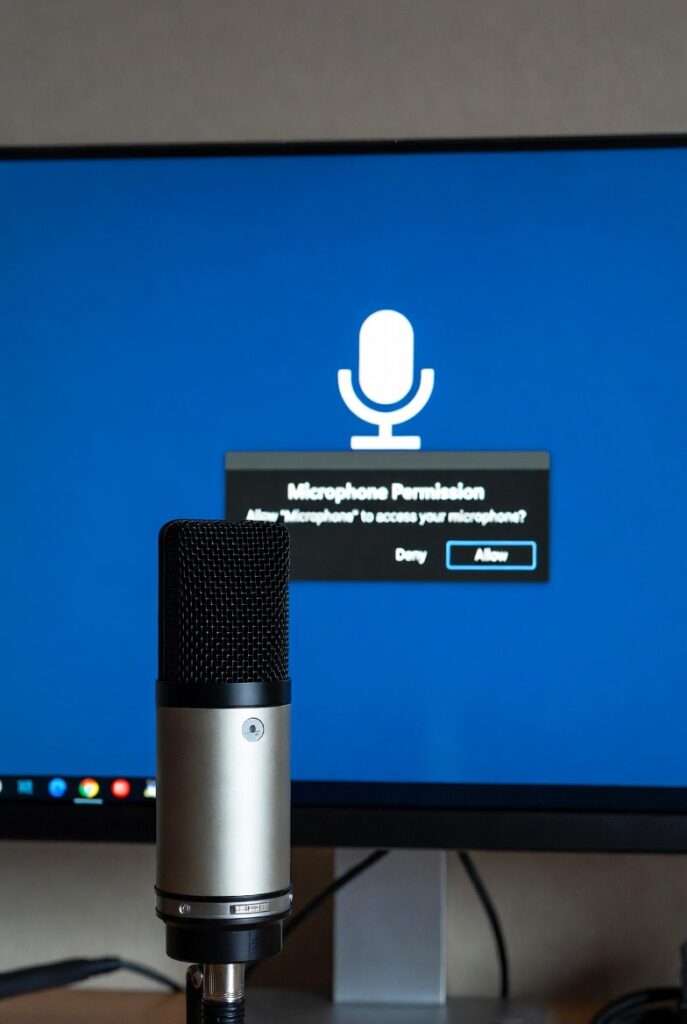 Grant Microphone Permission